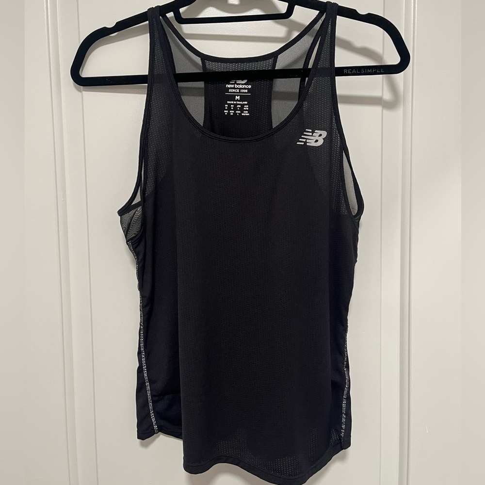 New Balance Running - Impact Run Workout Tank Top - Black - Size Medium